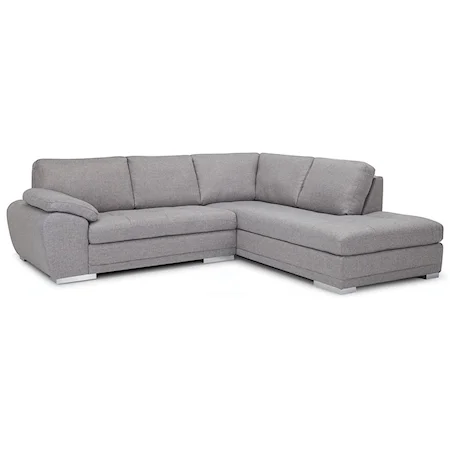 Contemporary 2-Piece Sectional